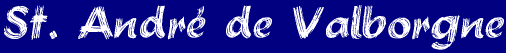 St. Andre de Valborgne