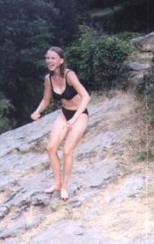 Quirien on the swimming-pool