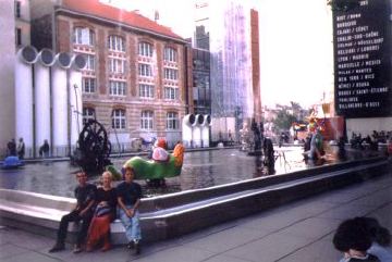 Fountain by Center George Pompidou