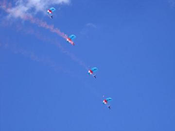 Whenuapai parachutes